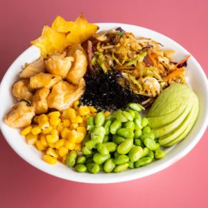 Pollo a la naranja Bowl